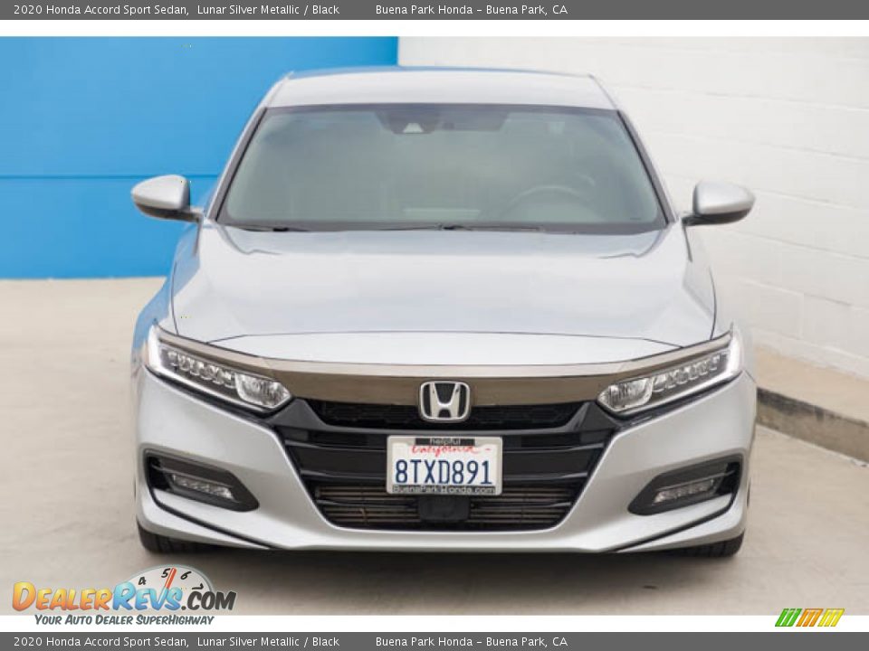 2020 Honda Accord Sport Sedan Lunar Silver Metallic / Black Photo #7