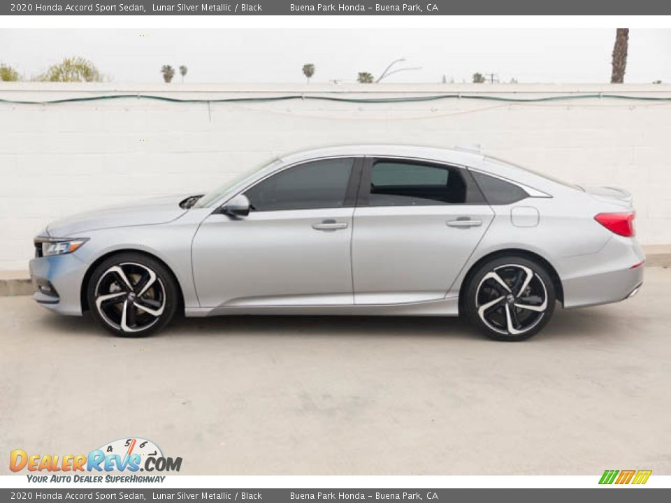 2020 Honda Accord Sport Sedan Lunar Silver Metallic / Black Photo #8