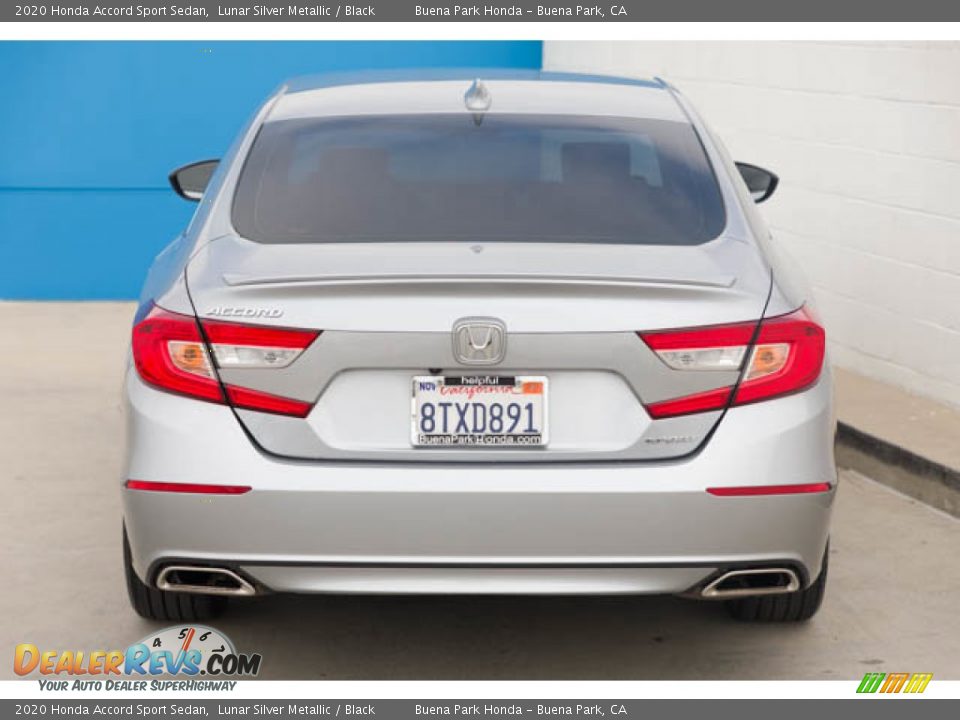 2020 Honda Accord Sport Sedan Lunar Silver Metallic / Black Photo #9