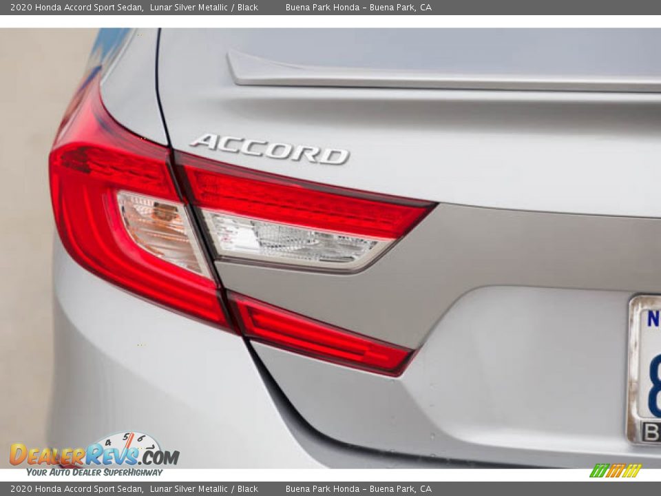 2020 Honda Accord Sport Sedan Lunar Silver Metallic / Black Photo #10