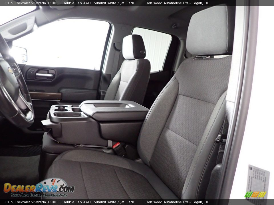 2019 Chevrolet Silverado 1500 LT Double Cab 4WD Summit White / Jet Black Photo #14