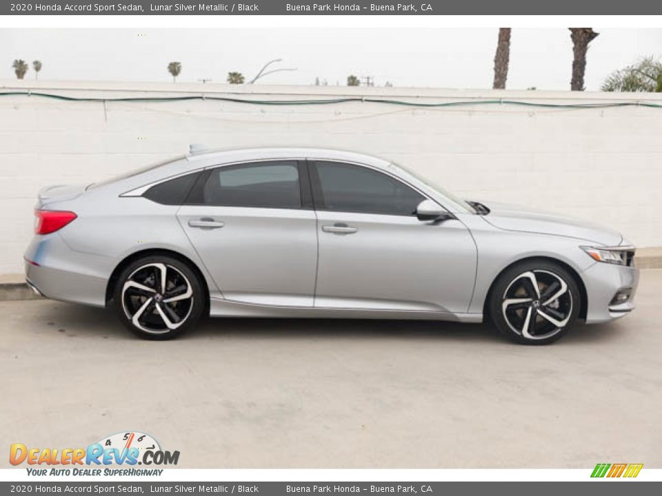 2020 Honda Accord Sport Sedan Lunar Silver Metallic / Black Photo #12