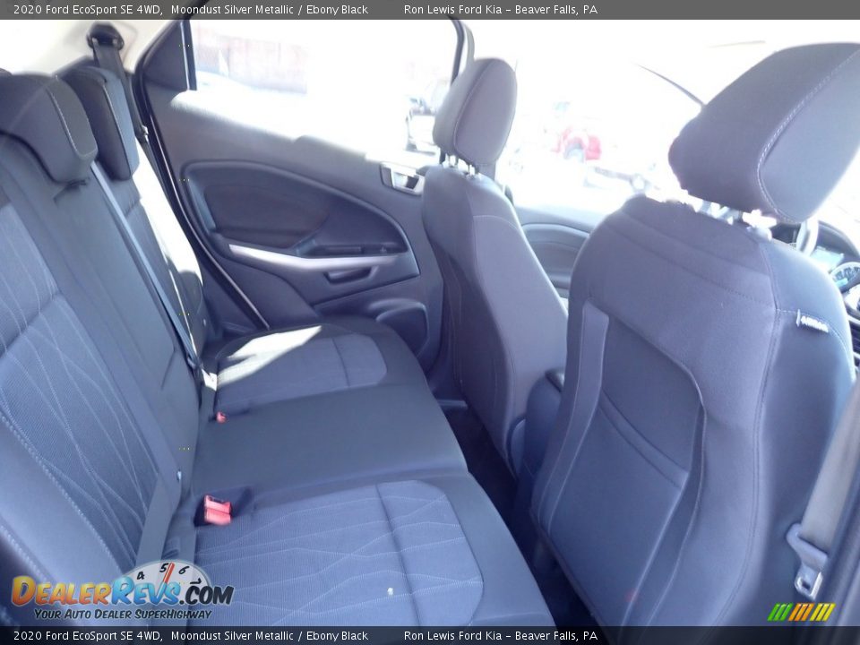 2020 Ford EcoSport SE 4WD Moondust Silver Metallic / Ebony Black Photo #10