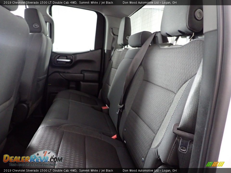 2019 Chevrolet Silverado 1500 LT Double Cab 4WD Summit White / Jet Black Photo #24