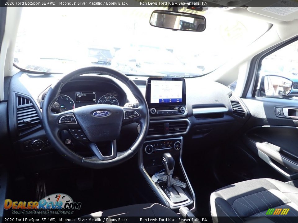 2020 Ford EcoSport SE 4WD Moondust Silver Metallic / Ebony Black Photo #13