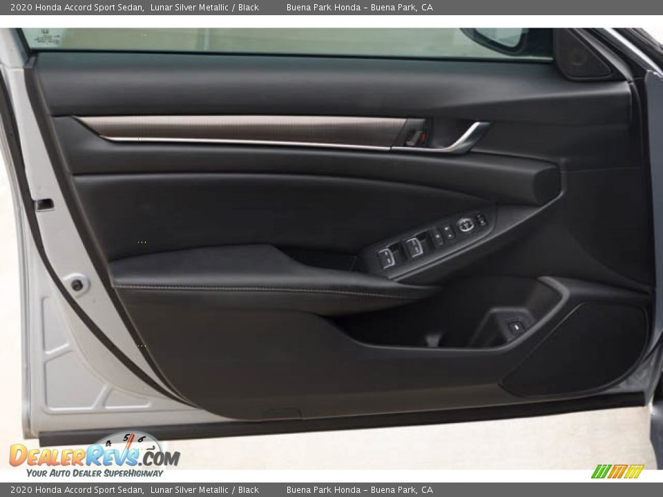 2020 Honda Accord Sport Sedan Lunar Silver Metallic / Black Photo #28