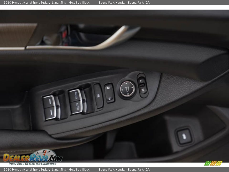 2020 Honda Accord Sport Sedan Lunar Silver Metallic / Black Photo #29