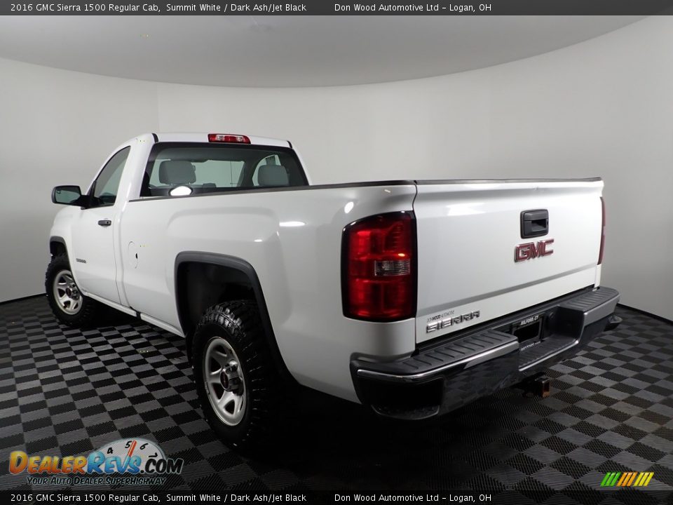 2016 GMC Sierra 1500 Regular Cab Summit White / Dark Ash/Jet Black Photo #5