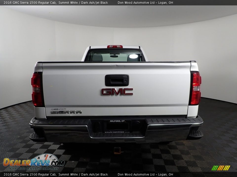 2016 GMC Sierra 1500 Regular Cab Summit White / Dark Ash/Jet Black Photo #6