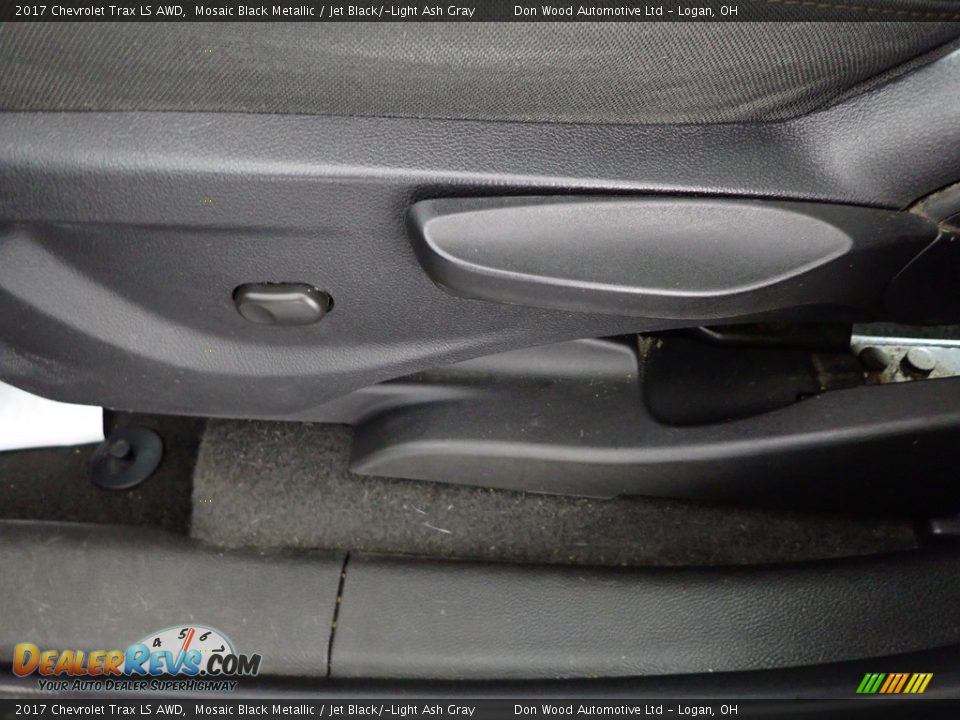 2017 Chevrolet Trax LS AWD Mosaic Black Metallic / Jet Black/­Light Ash Gray Photo #12