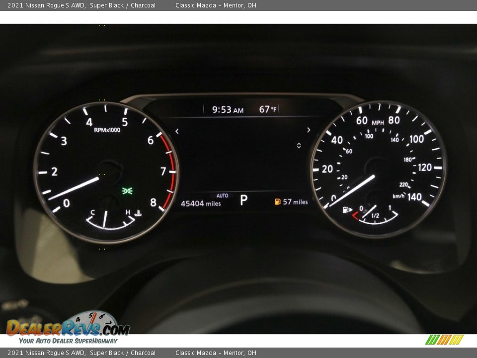 2021 Nissan Rogue S AWD Super Black / Charcoal Photo #8
