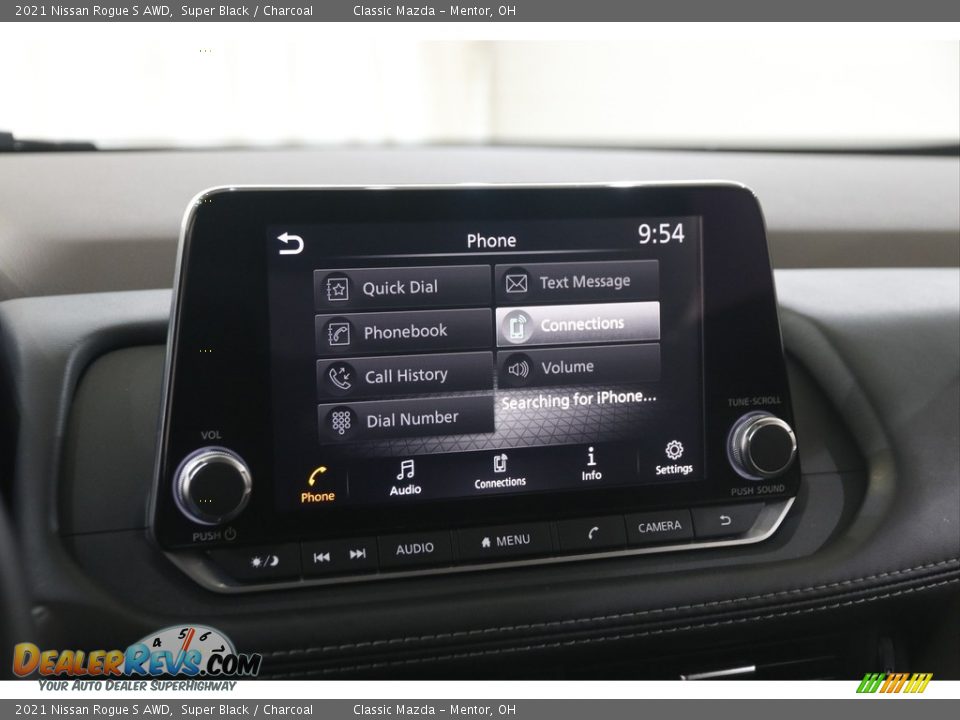 2021 Nissan Rogue S AWD Super Black / Charcoal Photo #11
