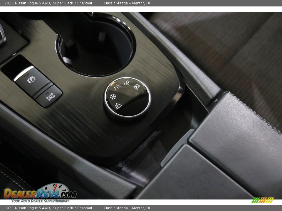 2021 Nissan Rogue S AWD Super Black / Charcoal Photo #15