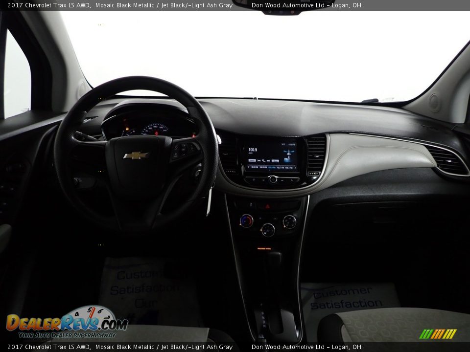 2017 Chevrolet Trax LS AWD Mosaic Black Metallic / Jet Black/­Light Ash Gray Photo #22