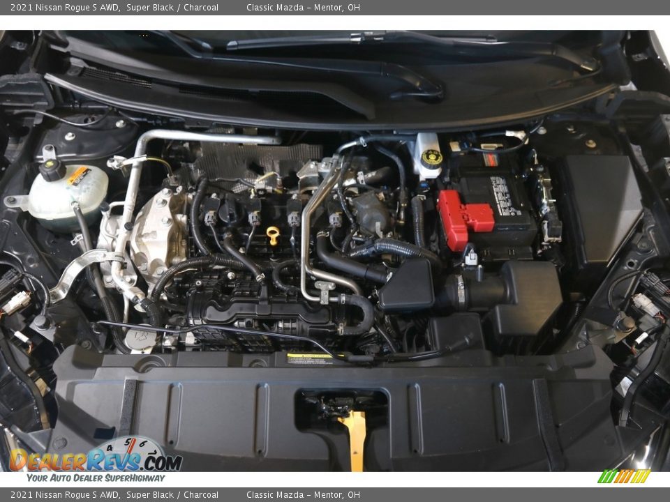 2021 Nissan Rogue S AWD Super Black / Charcoal Photo #20