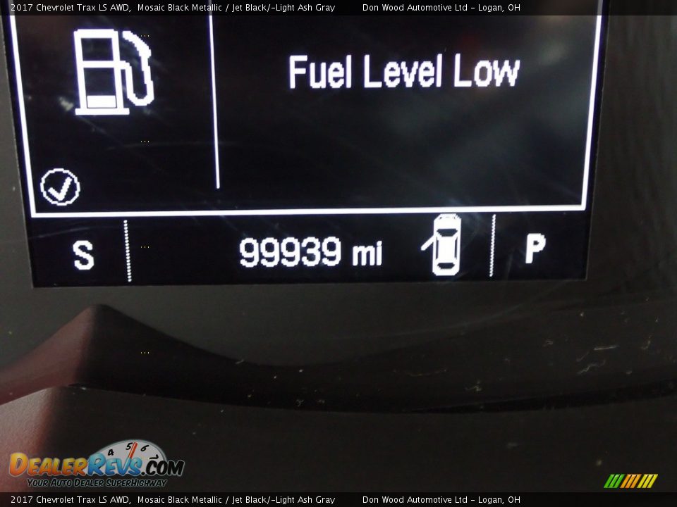 2017 Chevrolet Trax LS AWD Mosaic Black Metallic / Jet Black/­Light Ash Gray Photo #28
