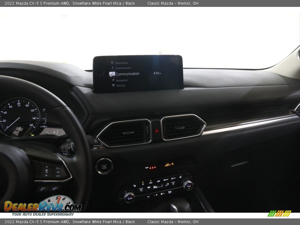 2022 Mazda CX-5 S Premium AWD Snowflake White Pearl Mica / Black Photo #9