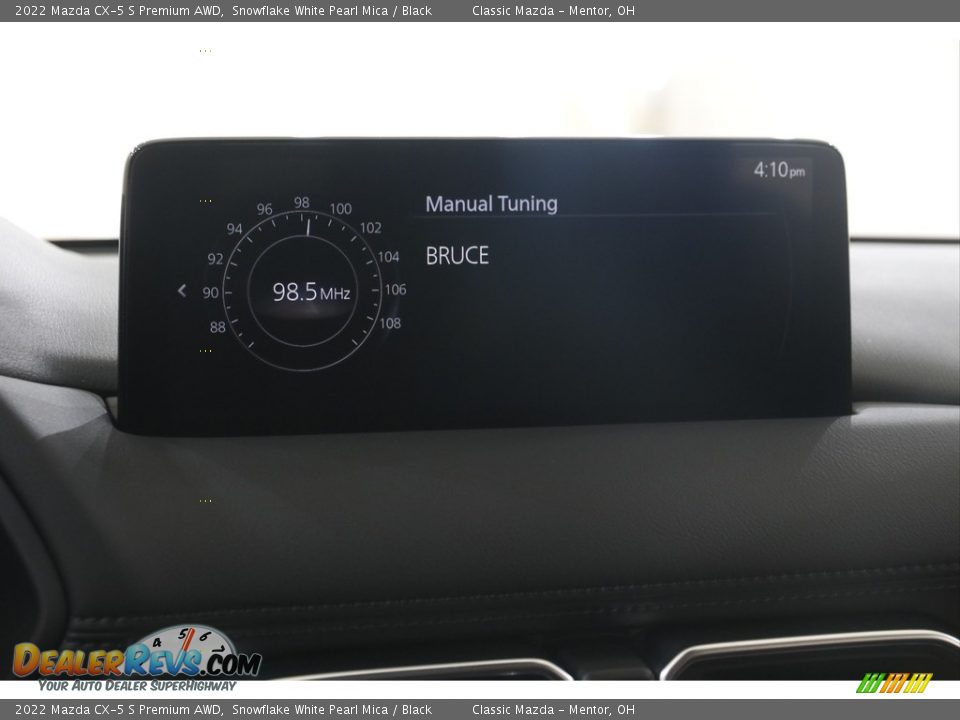 2022 Mazda CX-5 S Premium AWD Snowflake White Pearl Mica / Black Photo #11