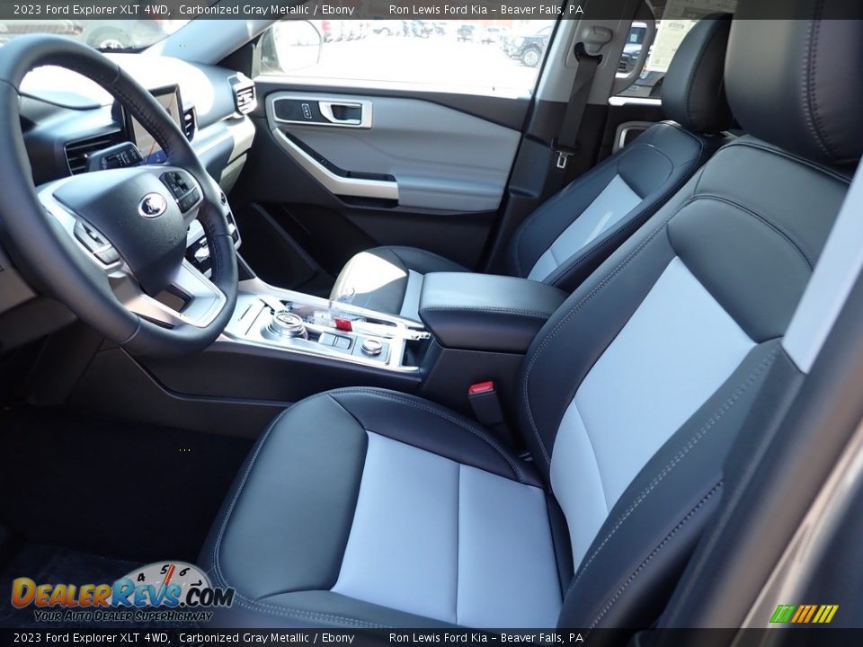 2023 Ford Explorer XLT 4WD Carbonized Gray Metallic / Ebony Photo #14