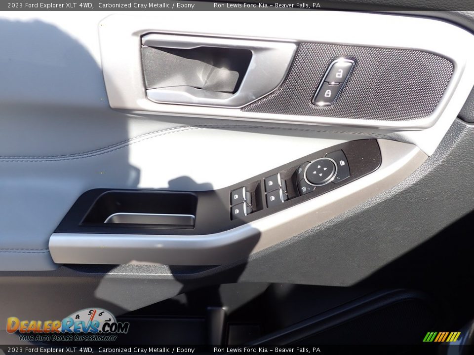 2023 Ford Explorer XLT 4WD Carbonized Gray Metallic / Ebony Photo #15