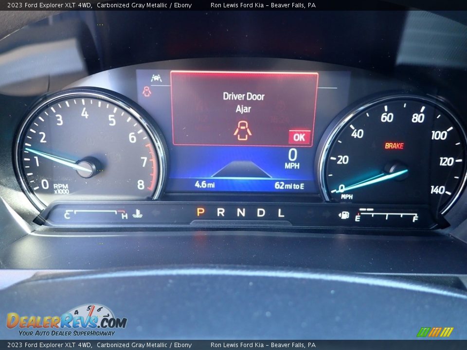2023 Ford Explorer XLT 4WD Carbonized Gray Metallic / Ebony Photo #16