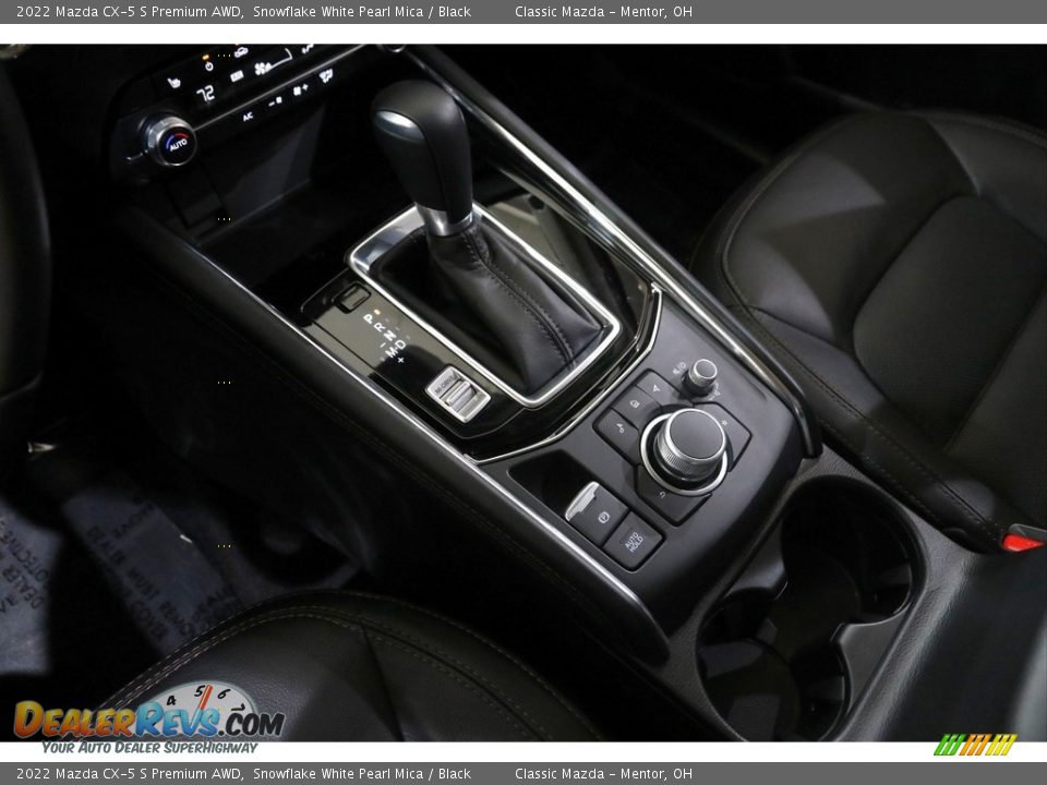 2022 Mazda CX-5 S Premium AWD Snowflake White Pearl Mica / Black Photo #14