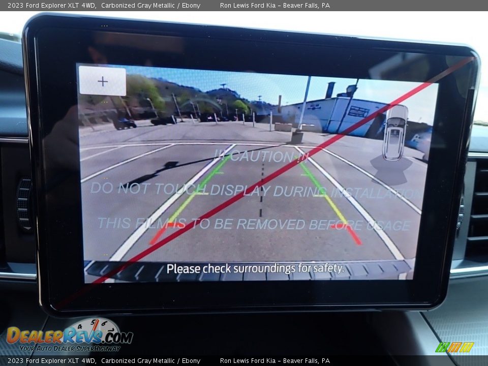 2023 Ford Explorer XLT 4WD Carbonized Gray Metallic / Ebony Photo #18