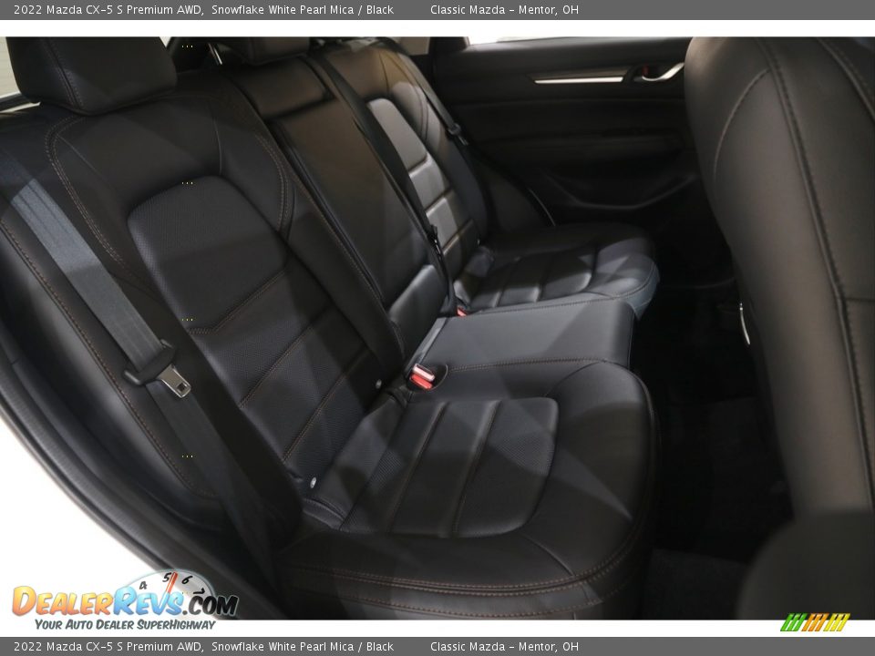 2022 Mazda CX-5 S Premium AWD Snowflake White Pearl Mica / Black Photo #16