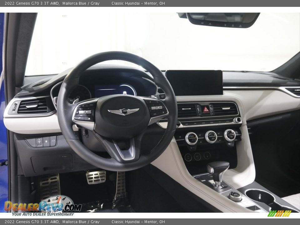 Dashboard of 2022 Genesis G70 3.3T AWD Photo #6