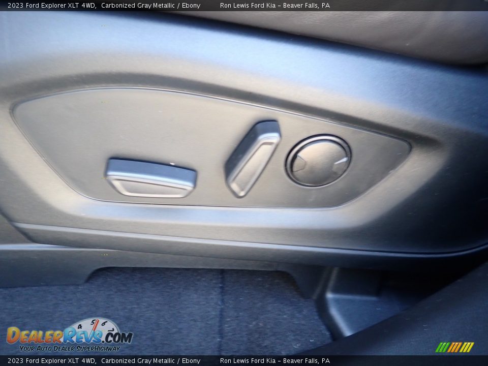 2023 Ford Explorer XLT 4WD Carbonized Gray Metallic / Ebony Photo #19