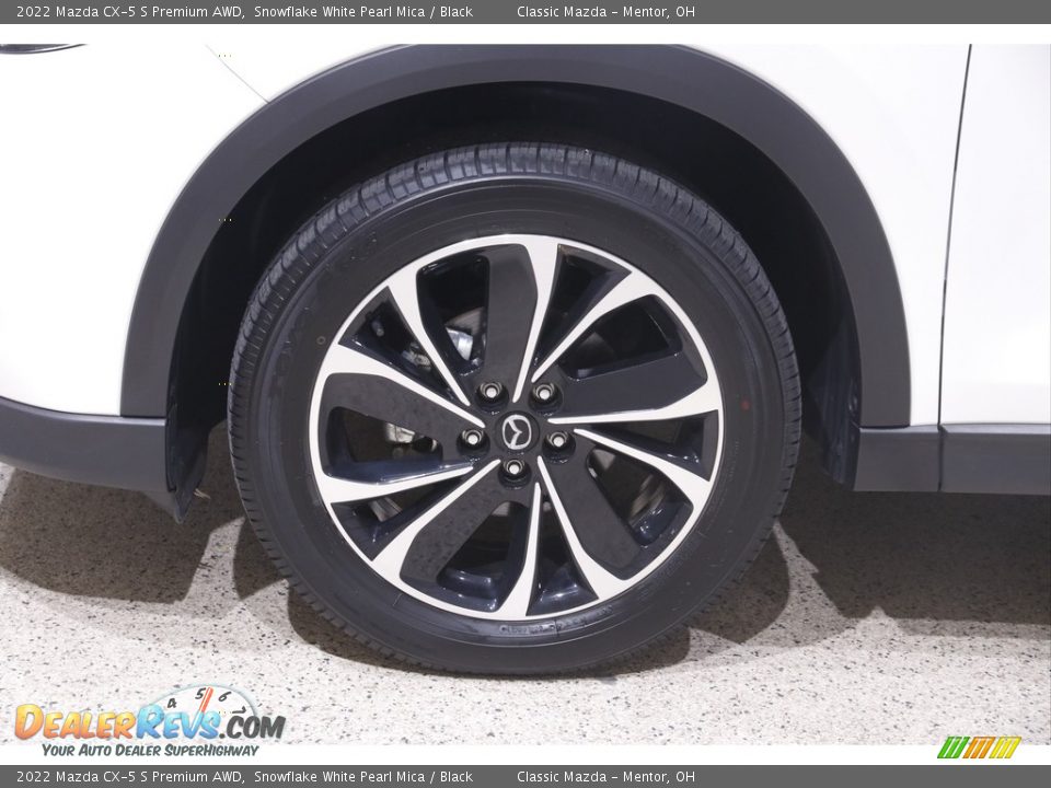 2022 Mazda CX-5 S Premium AWD Snowflake White Pearl Mica / Black Photo #20