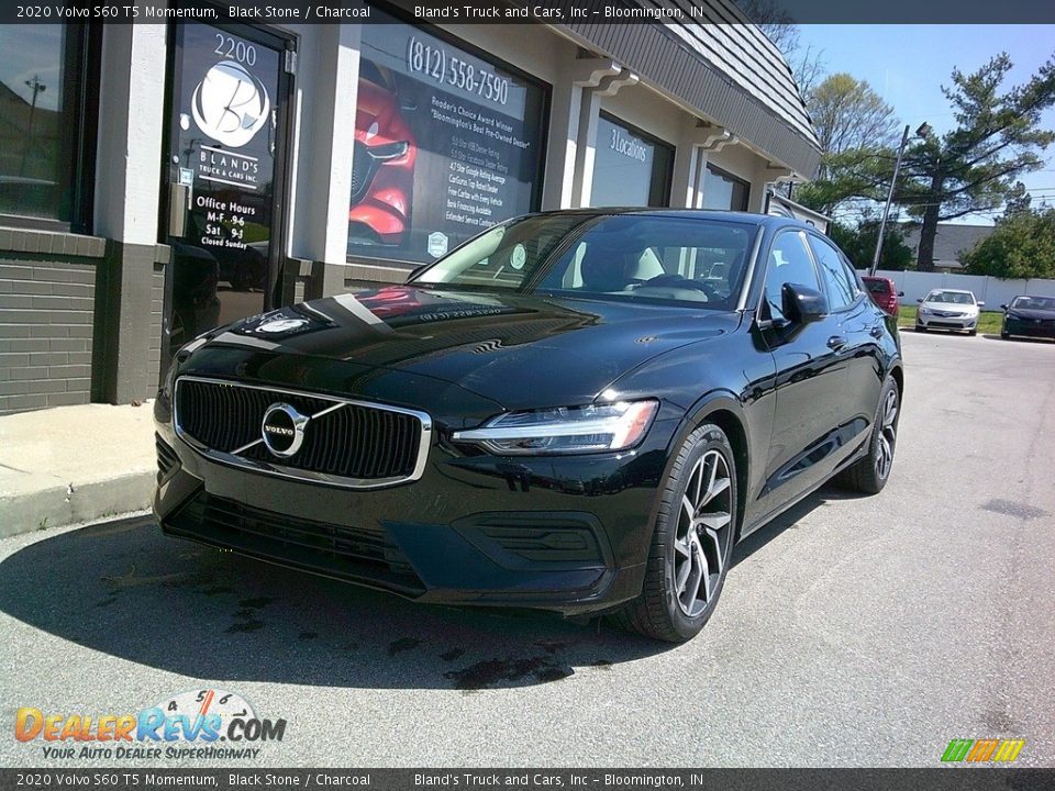 2020 Volvo S60 T5 Momentum Black Stone / Charcoal Photo #2