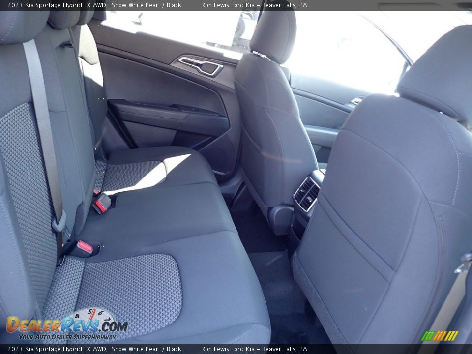 2023 Kia Sportage Hybrid LX AWD Snow White Pearl / Black Photo #10