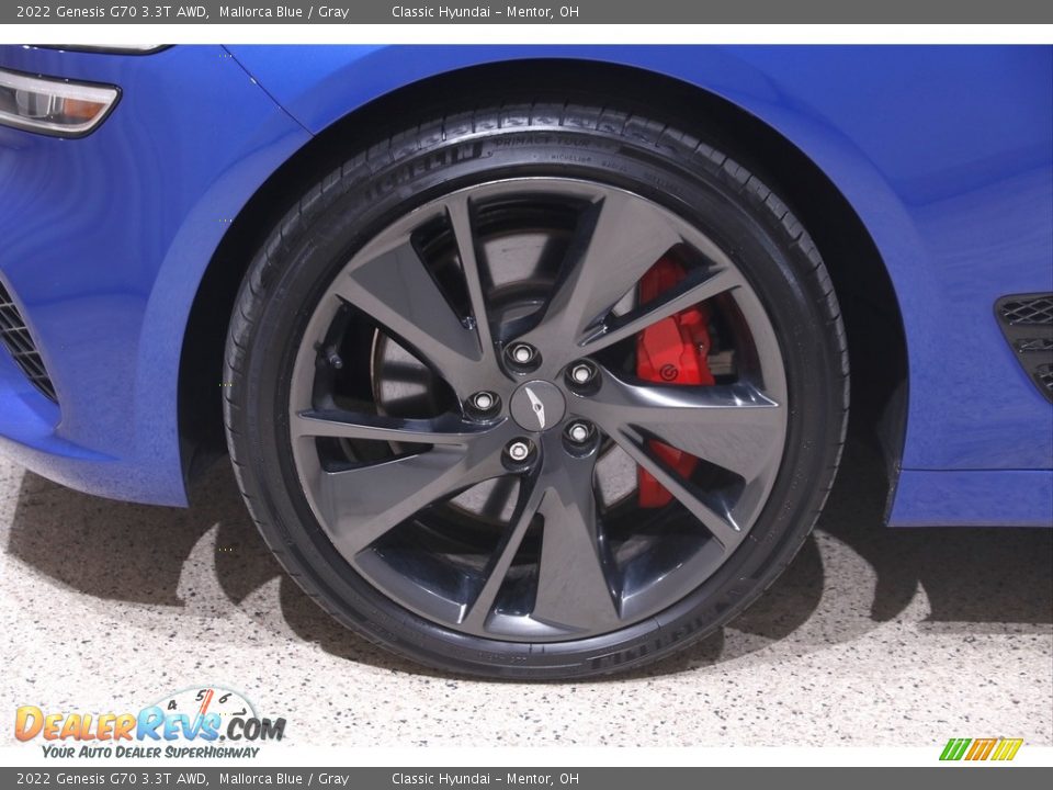 2022 Genesis G70 3.3T AWD Wheel Photo #22