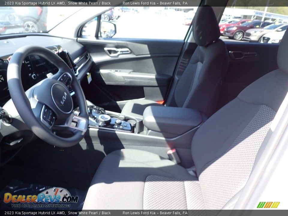 2023 Kia Sportage Hybrid LX AWD Snow White Pearl / Black Photo #14