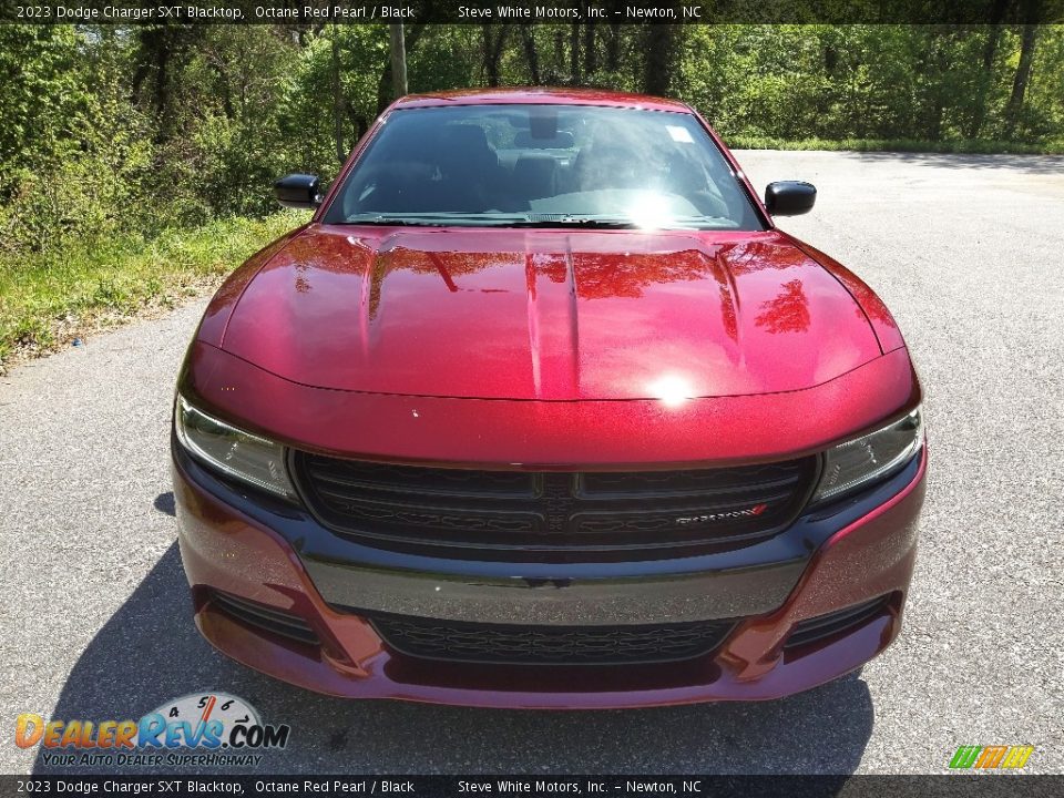 2023 Dodge Charger SXT Blacktop Octane Red Pearl / Black Photo #3