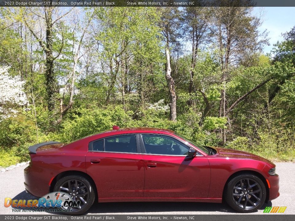 2023 Dodge Charger SXT Blacktop Octane Red Pearl / Black Photo #5