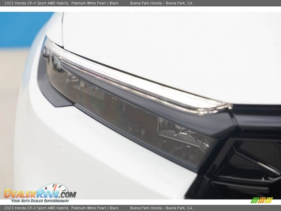 2023 Honda CR-V Sport AWD Hybrid Platinum White Pearl / Black Photo #4