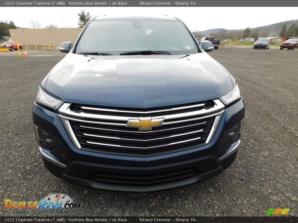 2023 Chevrolet Traverse LT AWD Northsky Blue Metallic / Jet Black Photo #3