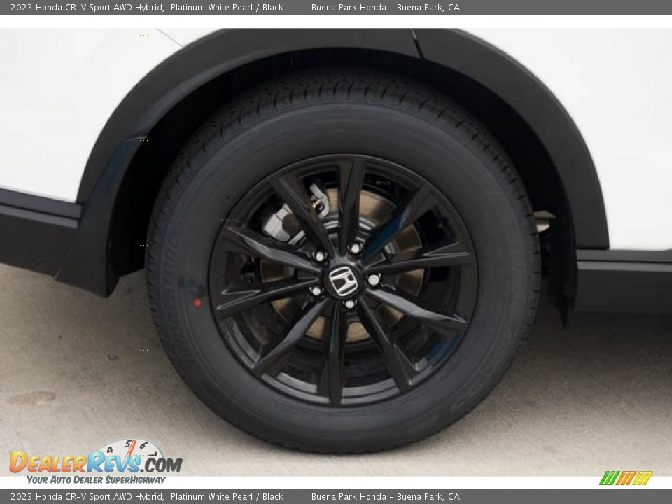 2023 Honda CR-V Sport AWD Hybrid Platinum White Pearl / Black Photo #10