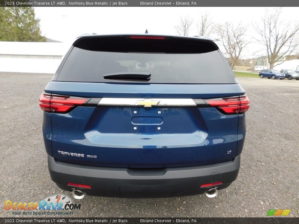 2023 Chevrolet Traverse LT AWD Northsky Blue Metallic / Jet Black Photo #8