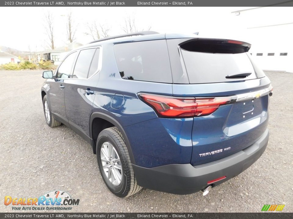 2023 Chevrolet Traverse LT AWD Northsky Blue Metallic / Jet Black Photo #9