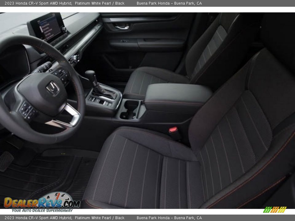 2023 Honda CR-V Sport AWD Hybrid Platinum White Pearl / Black Photo #15