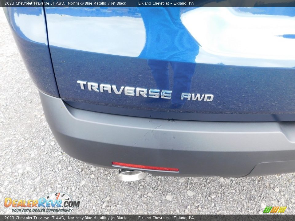 2023 Chevrolet Traverse LT AWD Northsky Blue Metallic / Jet Black Photo #12