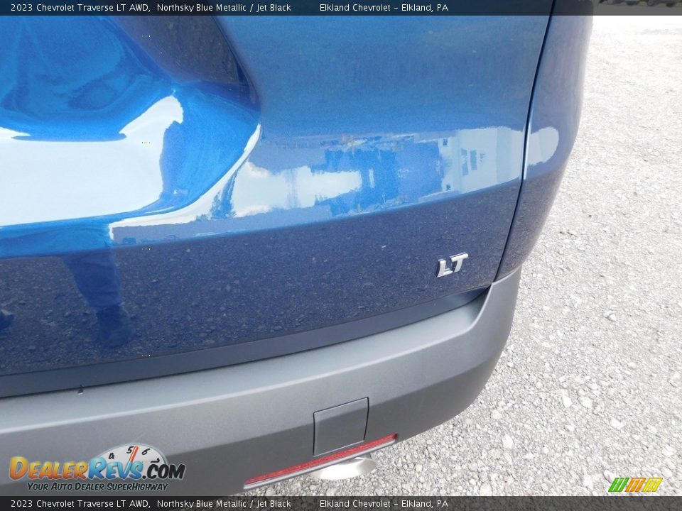 2023 Chevrolet Traverse LT AWD Northsky Blue Metallic / Jet Black Photo #13