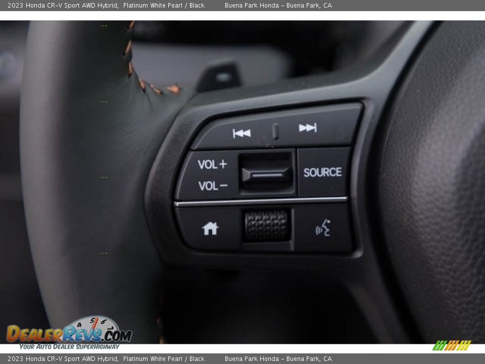 2023 Honda CR-V Sport AWD Hybrid Platinum White Pearl / Black Photo #20