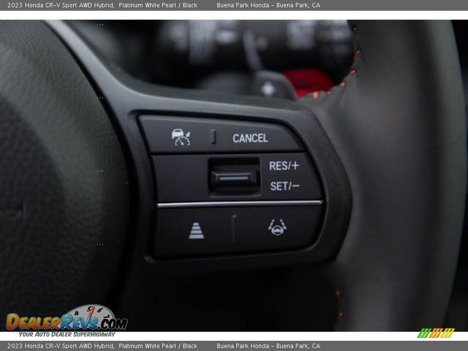 2023 Honda CR-V Sport AWD Hybrid Platinum White Pearl / Black Photo #21