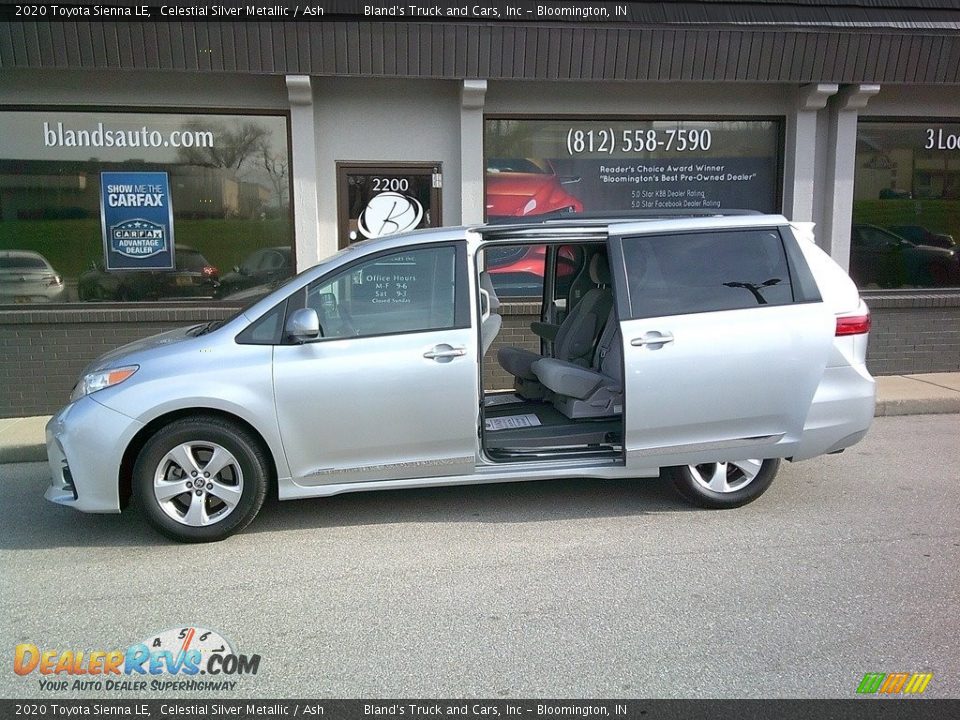 2020 Toyota Sienna LE Celestial Silver Metallic / Ash Photo #1