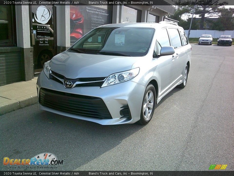 2020 Toyota Sienna LE Celestial Silver Metallic / Ash Photo #2