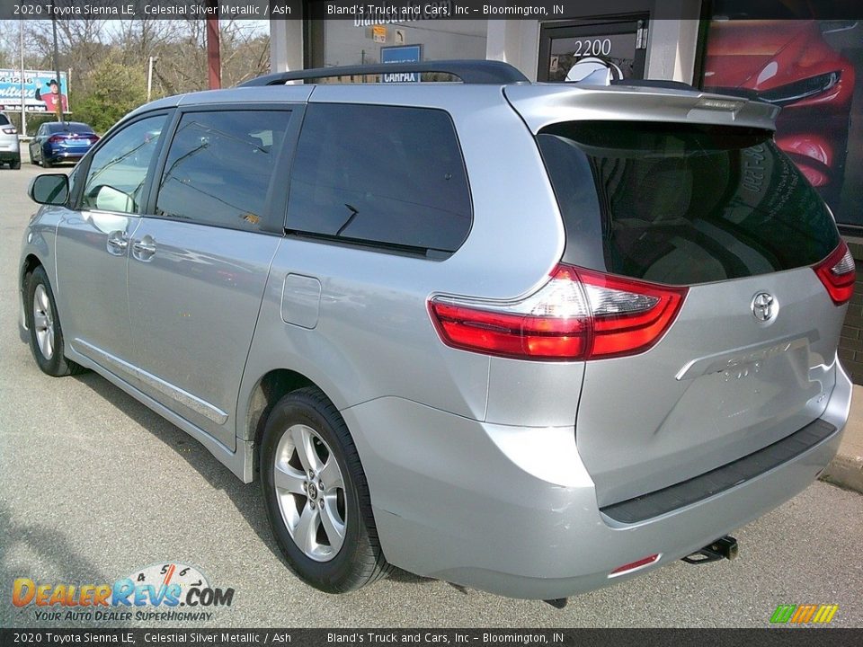 2020 Toyota Sienna LE Celestial Silver Metallic / Ash Photo #4